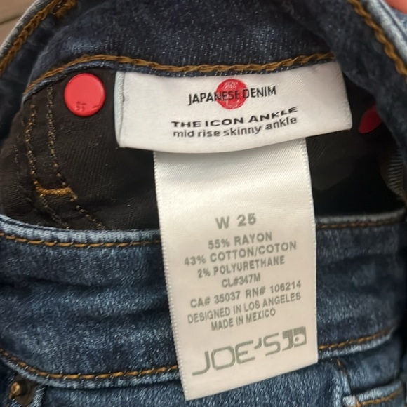 Women's Blue Joe’s Denim Jeans - Picture 3 of 4